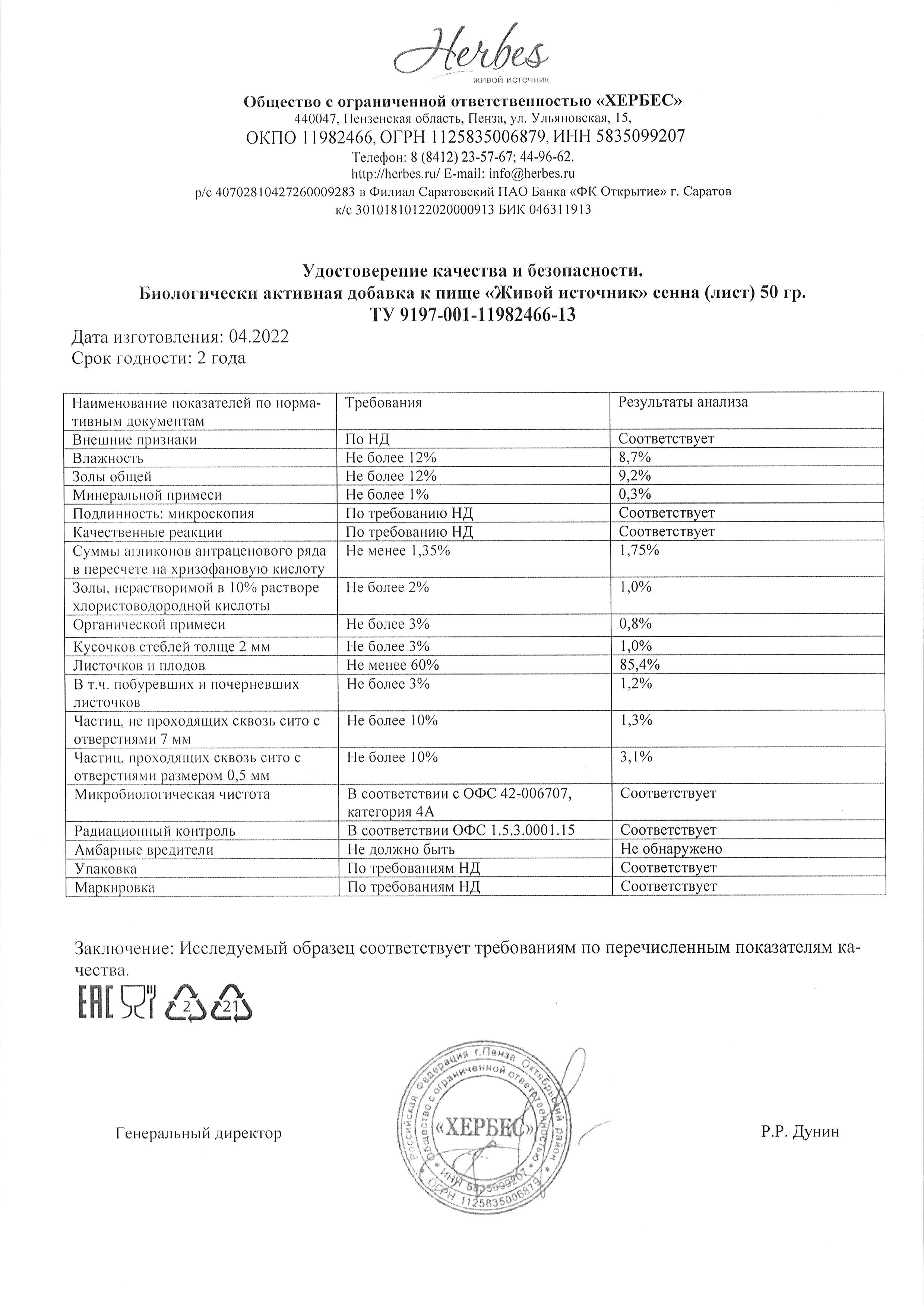 Паспорт №042022